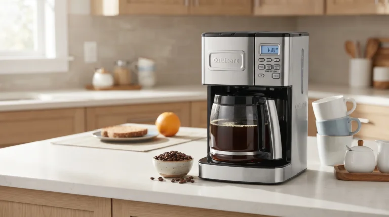 For households that go through a lot of coffee, or regularly host guests who all want a cup at the same time, a Cuisinart 14 cup programmable coffee maker solves a specific problem: brewing enough coffee in one batch without sacrificing the customization and scheduling features found on smaller machines