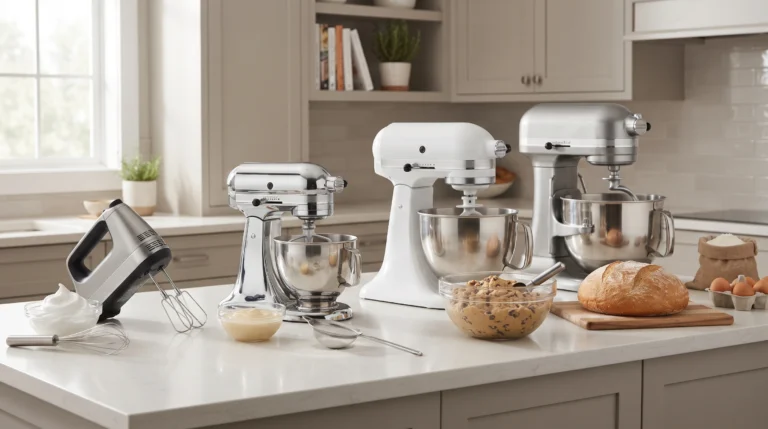 Deciding to buy a KitchenAid mixer is often the easy part. Figuring out which one actually fits your kitchen, your budget, and how often you’ll realistically use it is where most people get stuck, since the brand’s lineup spans everything from compact hand mixers to heavy-duty commercial-style stand mixers