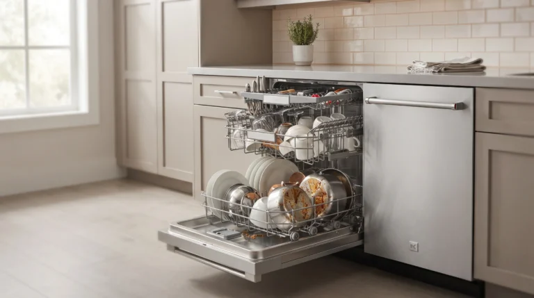 A KitchenAid dishwasher generally aims to do more than just get dishes clean, with many models built around specific cleaning technology for tough, baked-on messes that a standard cycle might leave behind. For households that cook often and generate genuinely dirty pots and pans, that focus on cleaning power is a big part of the appeal.